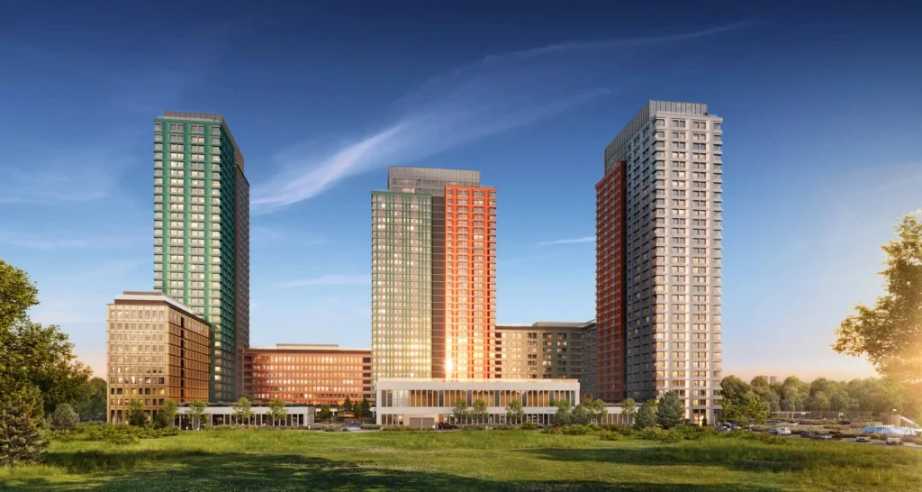 Расположение ЖК в Москве